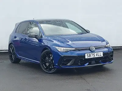New VW Golf VIII Black Edition 333 HP (244 kW) 2025 Blue Hatchback