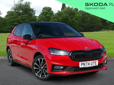 Used Skoda Fabia Monte Carlo 147 HP (108 kW) 2024 Red Hatchback