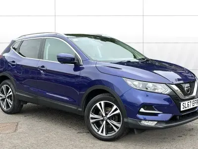 Used Nissan Qashqai N-Connecta 110 HP (80 kW) 2017 Blue SUV