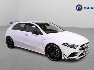 White Used 2022 Mercedes A35 AMG Premium Plus Hatchback | £29,649 (Fair price)