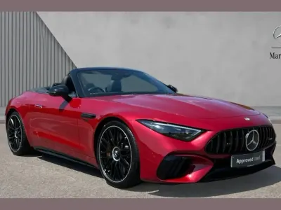 Used Mercedes SL63 AMG Premium Plus 804 HP (591 kW) 2025 Red Cabriolet