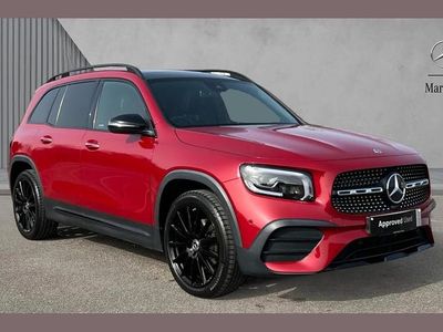 Used Mercedes GLB200 AMG Line Premium Plus 163 HP (119 kW) 2022 Designo patagonia red  SUV