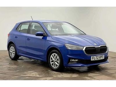 Used Skoda Fabia Comfort 2022 Blue Hatchback