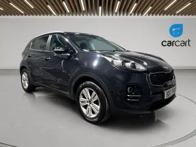Used Kia Sportage 114 HP (83 kW) 2017 Black SUV