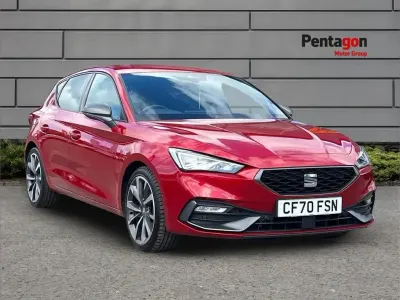 Second-hand Seat Leon FR Sport 150 CP (110 kW) 2021 Roșu Hatchback