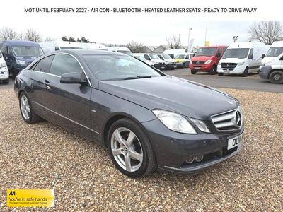 Used Mercedes E220 SE 170 HP (125 kW) 2011 Grey Coupe