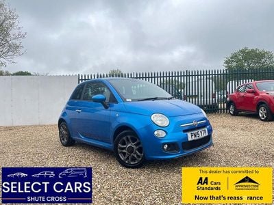 Gebraucht Fiat 500 S 69 PS (50 kW) 2015 Blau Kleinwagen
