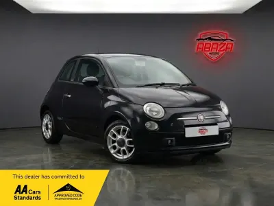 Used Fiat 500 S 69 HP (50 kW) 2011 Black Hatchback