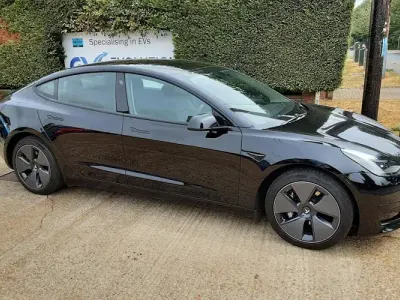 Used Tesla Model 3 Standard Range 180 kW (245 HP) 2022 Black Sedan