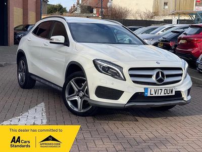 Used Mercedes GLA220 AMG line 177 HP (130 kW) 2017 White SUV