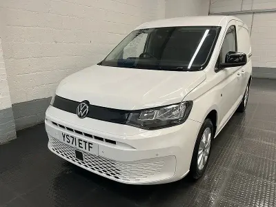 Used VW Caddy Pro 102 HP (75 kW) 2022 White MPV