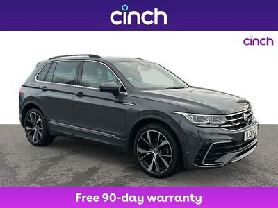Grey Used 2021 VW Tiguan R-line SUV | £24,039 (Fair price)