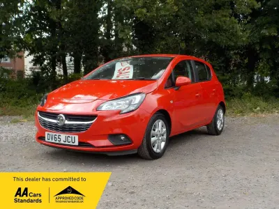 Used Vauxhall Corsa Design Edition 2015 Red Hatchback