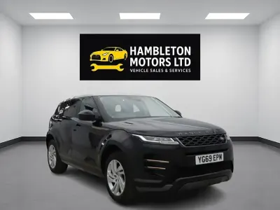 Used Land Rover Range Rover evoque R-Dynamic 150 HP (110 kW) 2019 Black SUV