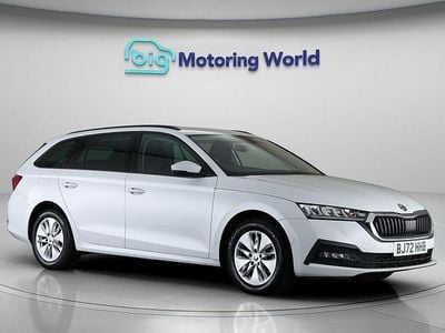 Used Skoda Octavia SE Technology 110 HP (80 kW) 2022 White Estate