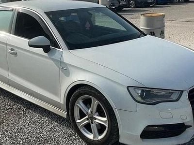 Used Audi A3 S-Line 150 HP (110 kW) 2015 Ibis white Sedan