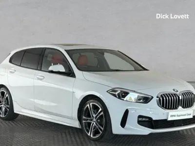 Used BMW 118 M Sport 138 HP (101 kW) 2020 White Hatchback