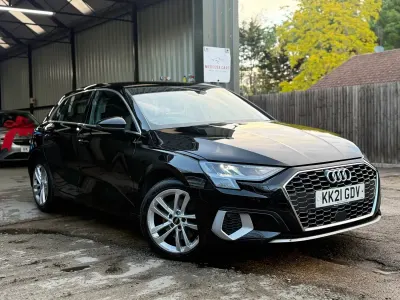 Used Audi A3 e-tron Sport 2021 Black Hatchback