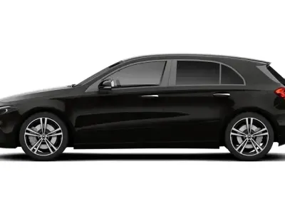 Käytetty Mercedes A180 Premium 109 HP (80 kW) 2018 Musta Viistoperä