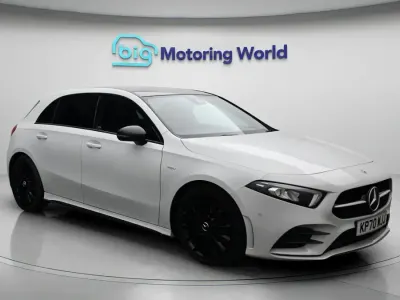 Used Mercedes A200 Exclusive 150 HP (110 kW) 2020 White Hatchback