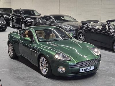 Used Aston Martin Vanquish 466 HP (342 kW) 2001 Green Coupe