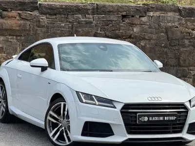 Used Audi TT S-Line 230 HP (169 kW) 2015 White Coupe