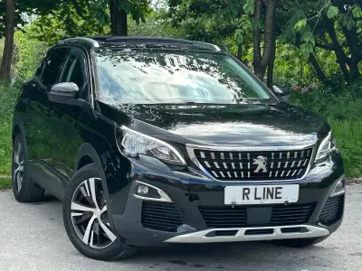 Used Peugeot 3008 Allure 120 HP (88 kW) 2017 Black SUV