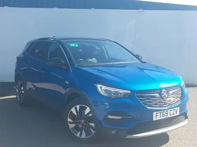 Used Vauxhall Grandland X SRi 2020 Blue SUV