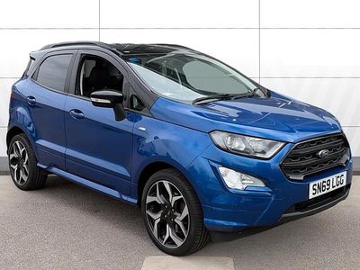 Used Ford Ecosport ST-Line 100 HP (73 kW) 2019 Blue SUV