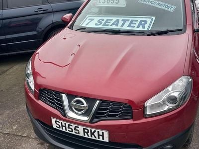 Used Nissan Qashqai +2 N-TEC 2012 Red SUV