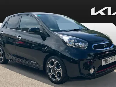 Used Kia Picanto Sport 86 HP (63 kW) 2017 Black Hatchback