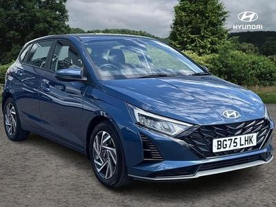 Used Hyundai i20 Advanced 99 HP (72 kW) 2025 Blue Hatchback