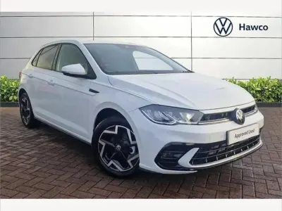 Begagnad VW Polo R-line 115 HK (84 kW) 2025 Vit Halvkombi