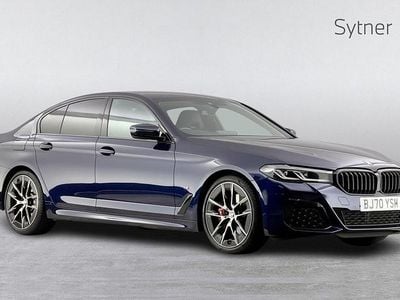 Blue Used 2020 BMW 520 M Sport | £28,000 (Expensive)