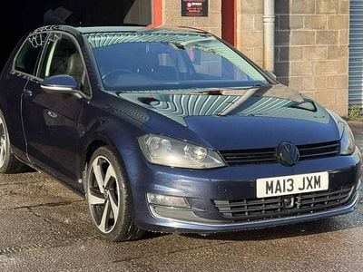 Used VW Golf VII GT 148 HP (108 kW) 2013 Blue Hatchback