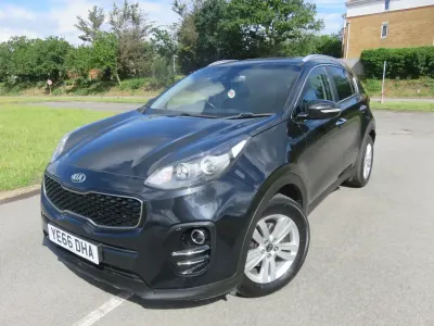 Used Kia Sportage 136 HP (100 kW) 2017 Black SUV