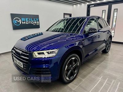 Used Audi Q5 Black Edition 190 HP (139 kW) 2019 Blue SUV