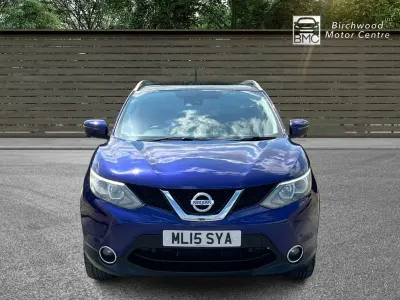 Used Nissan Qashqai N-TEC 115 HP (84 kW) 2015 Blue SUV