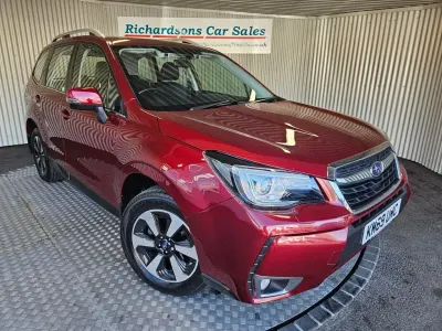 Käytetty Subaru Forester Premium 150 HP (110 kW) 2019 Punainen Katumaasturi