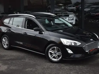 Used Ford Focus Zetec 95 HP (69 kW) 2019 Agate black Estate