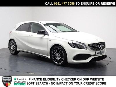 Used Mercedes A200 156 HP (114 kW) 2018 White Hatchback