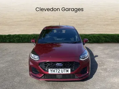 Begagnad Ford Fiesta ST-Line 125 HK (91 kW) 2022 Röd Halvkombi