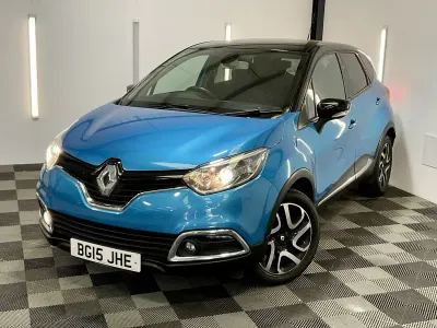 Used Renault Captur Dynamique 90 HP (66 kW) 2015 Blue SUV