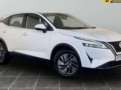 White Used 2022 Nissan Qashqai Acenta Premium SUV | £13,995 (Good price)