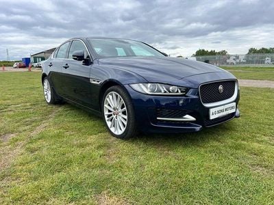 Used Jaguar XE Portfolio 2017 Blue Sedan