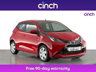Red Used 2018 Toyota Aygo X-play Hatchback | £10,299 (Expensive)