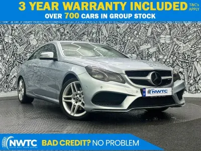 Used Mercedes E250 AMG 204 HP (150 kW) 2014 Silver Coupe