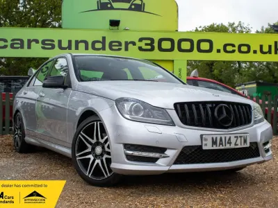 Used Mercedes C220 AMG 2014 Silver Sedan