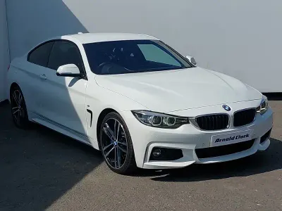 Used BMW 420 M Sport 190 HP (139 kW) 2018 White Hatchback