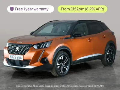 Used Peugeot 2008 GT 130 HP (95 kW) 2022 Orange SUV
